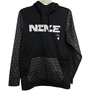 Men's Nike‎ Therma-FIT Printed Black Training Hoodie - Size Small